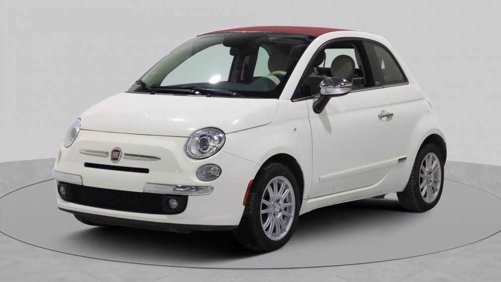 2014 Fiat 500c Lounge AUTO A/C GR ELECT CUIR TOIT MAGS BLUETOOTH #3