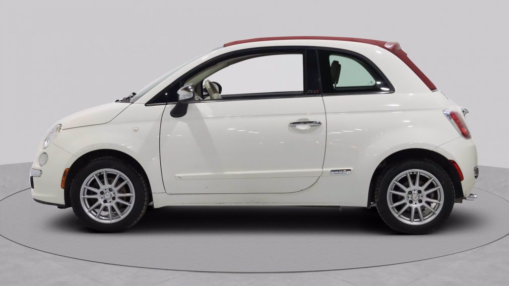 2014 Fiat 500c Lounge AUTO A/C GR ELECT CUIR TOIT MAGS BLUETOOTH #4