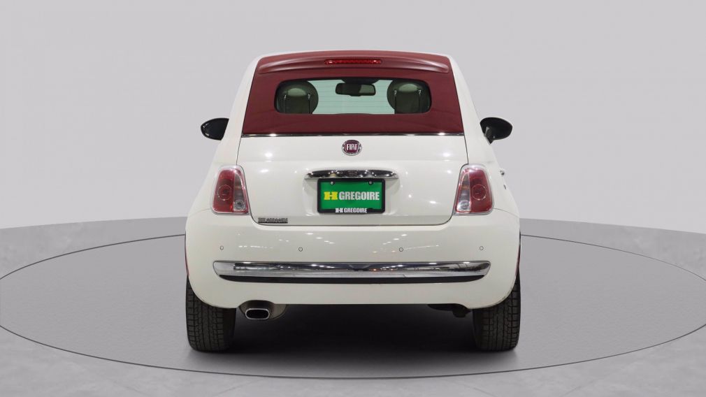 2014 Fiat 500c Lounge AUTO A/C GR ELECT CUIR TOIT MAGS BLUETOOTH #6