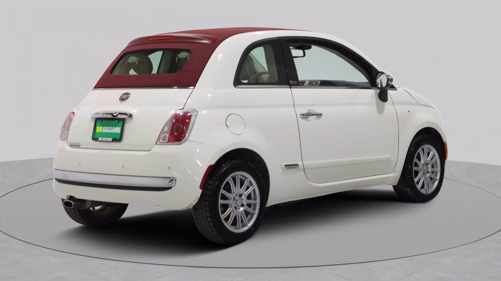 2014 Fiat 500c Lounge AUTO A/C GR ELECT CUIR TOIT MAGS BLUETOOTH #7