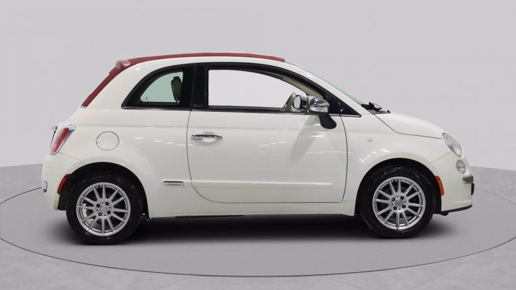 2014 Fiat 500c Lounge AUTO A/C GR ELECT CUIR TOIT MAGS BLUETOOTH #8