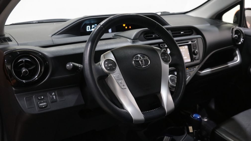 2015 Toyota Prius C HB AUTO A/C CUIR TOIT MAGS CAM RECUL BLUETOOTH #9