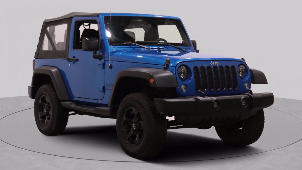 2014 Jeep Wrangler Sport AWD  TOIT MOU MAGS #0