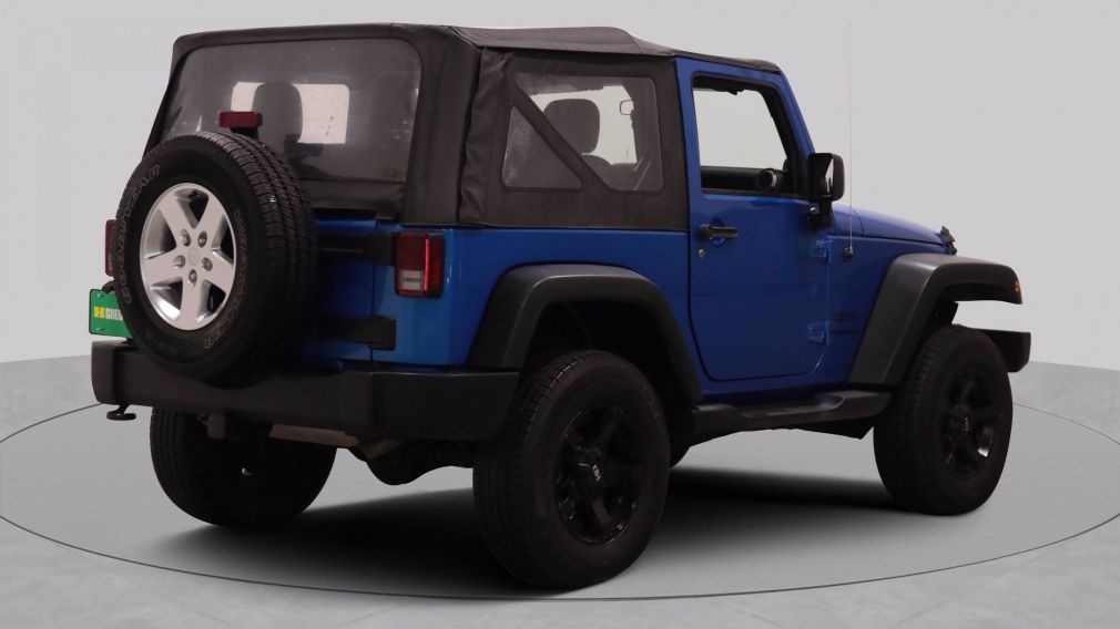 2014 Jeep Wrangler Sport AWD  TOIT MOU MAGS #6