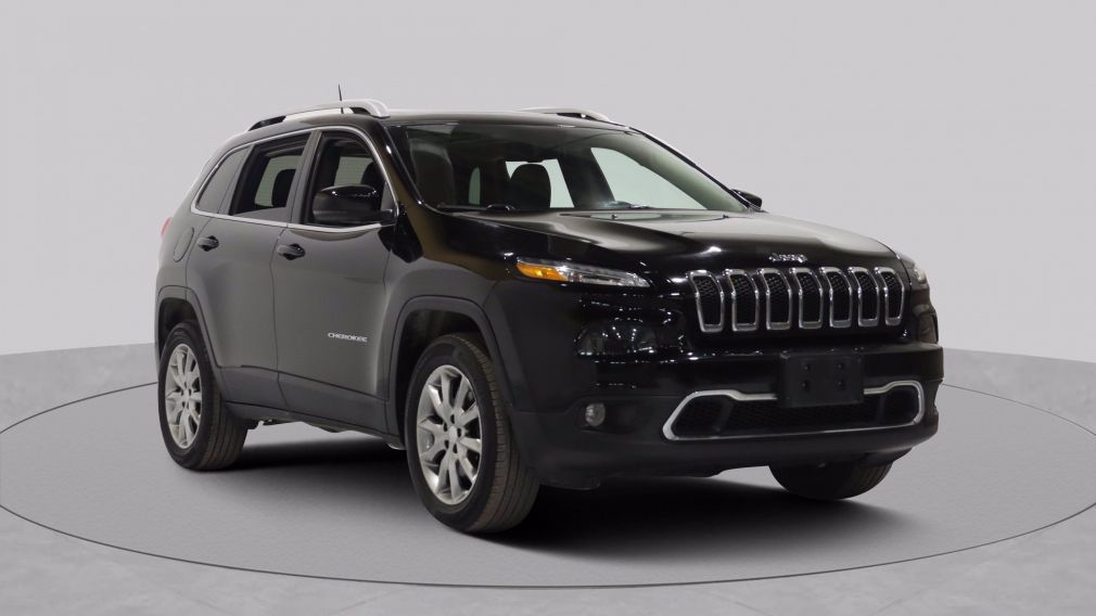2017 Jeep Cherokee Limited AWD AUTO A/C GR ELECT MAGS CUIR TOIT CAMER #0