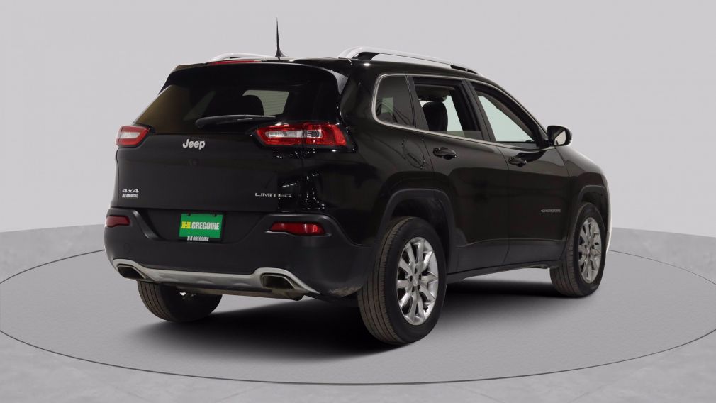 2017 Jeep Cherokee Limited AWD AUTO A/C GR ELECT MAGS CUIR TOIT CAMER #7