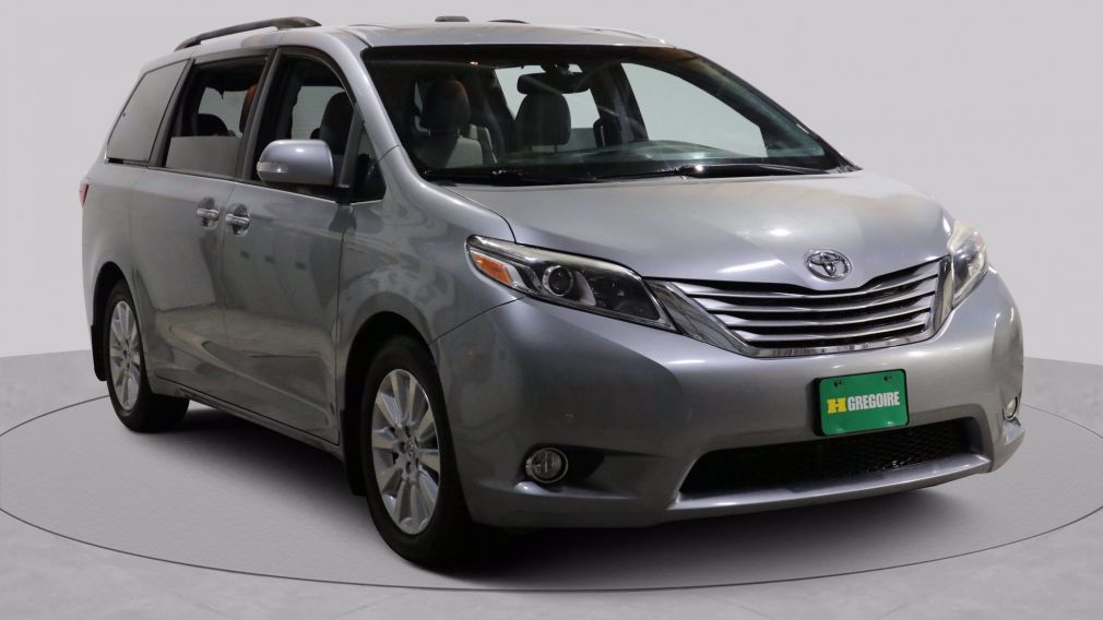 2015 Toyota Sienna Limited AUTO AC GR ELECT MAGS CAMERA RECUL BLUETOO #0