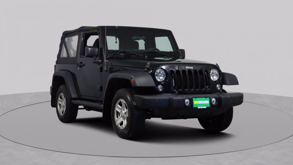 2015 Jeep Wrangler SPORT AUTO A/C TOIT GR ELECT #0