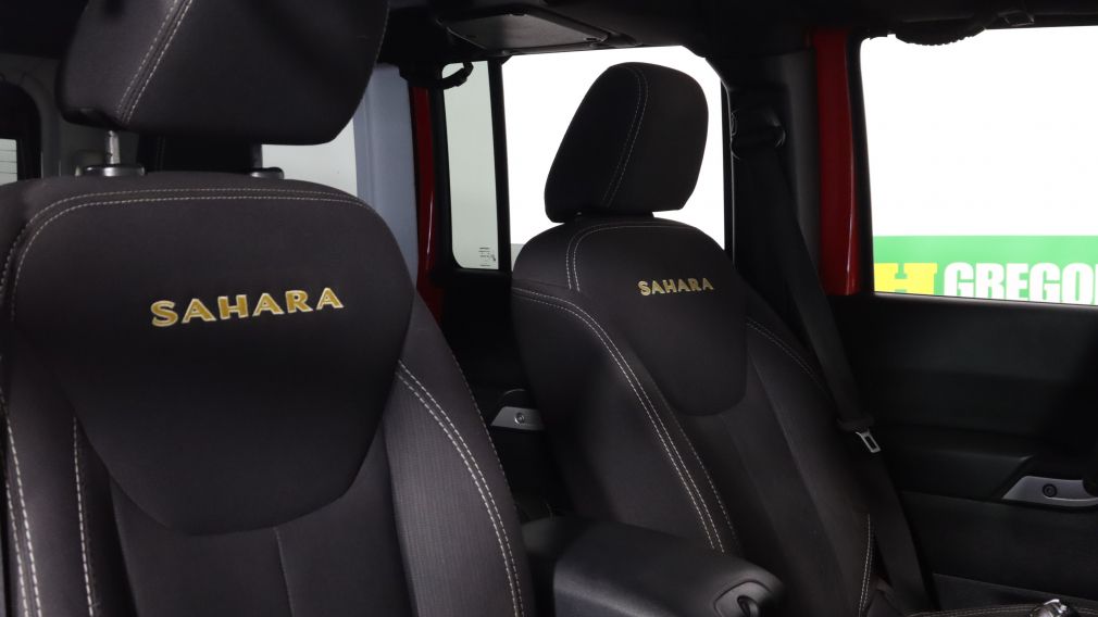 2015 Jeep Wrangler Unlimited SAHARA GR ÉLECT TOIT NAV MAGS BLUETOOTH #21
