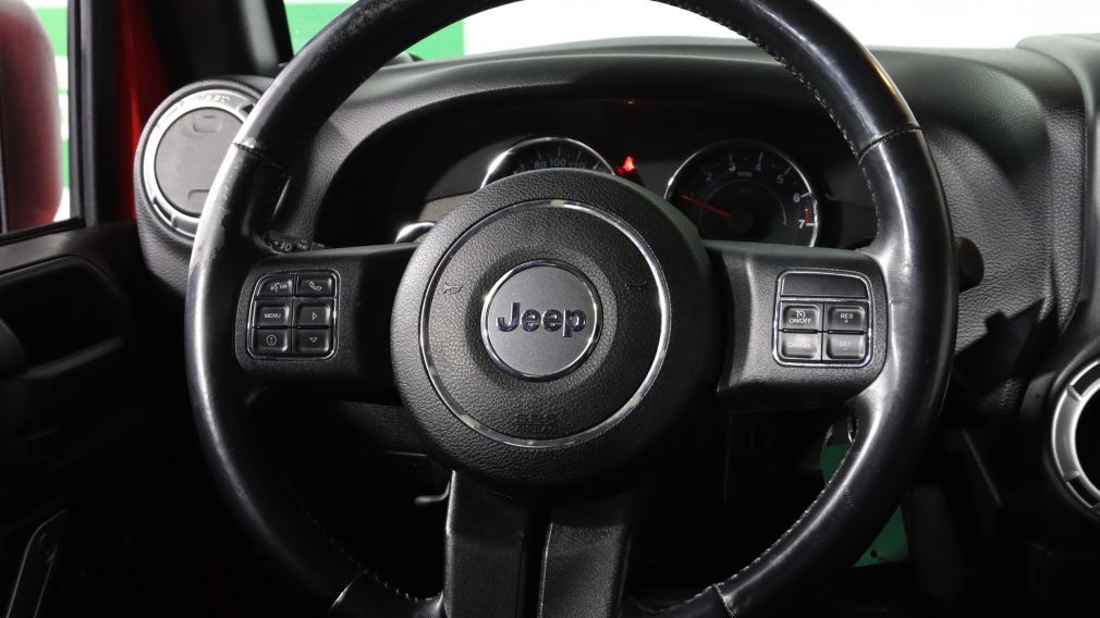 2015 Jeep Wrangler Unlimited SAHARA GR ÉLECT TOIT NAV MAGS BLUETOOTH #13