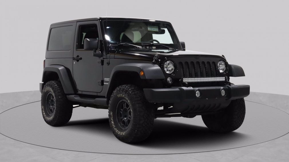 2018 Jeep Wrangler SPORT 4WD TOIT  DUR CONVERTIBLE #0