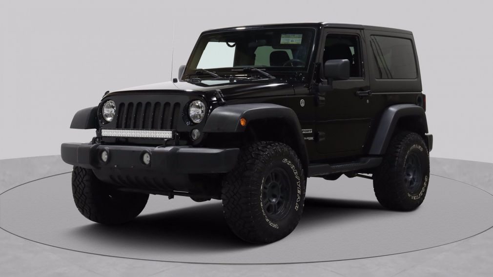 2018 Jeep Wrangler SPORT 4WD TOIT  DUR CONVERTIBLE #2