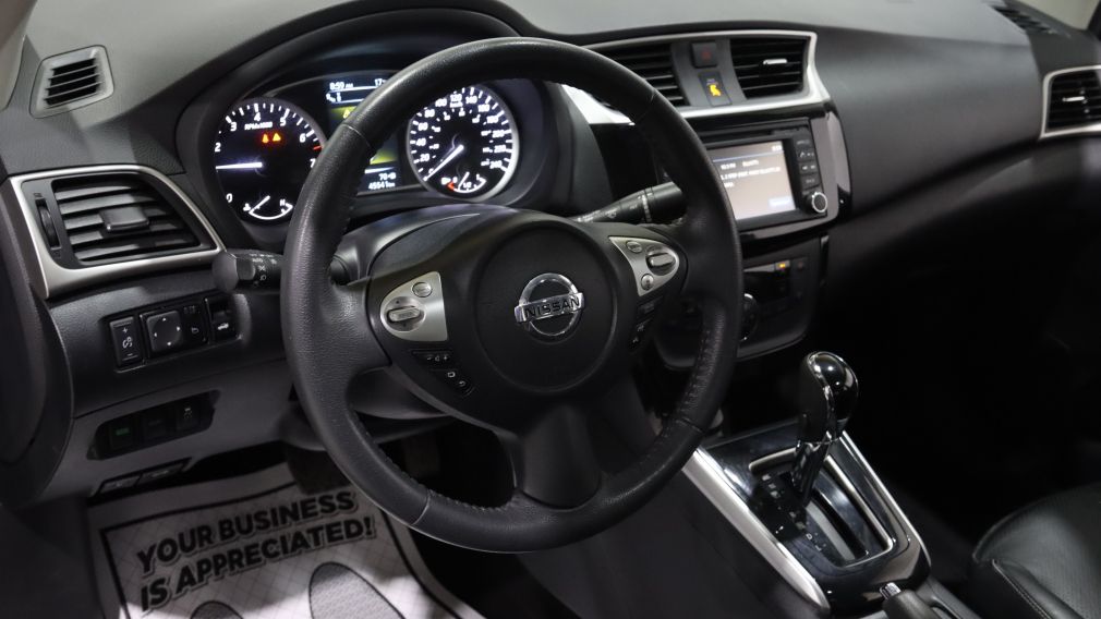 2017 Nissan Sentra SL AUTO A/C GR ELECT MAGS CUIR TOIT NAVIGATION CAM #9