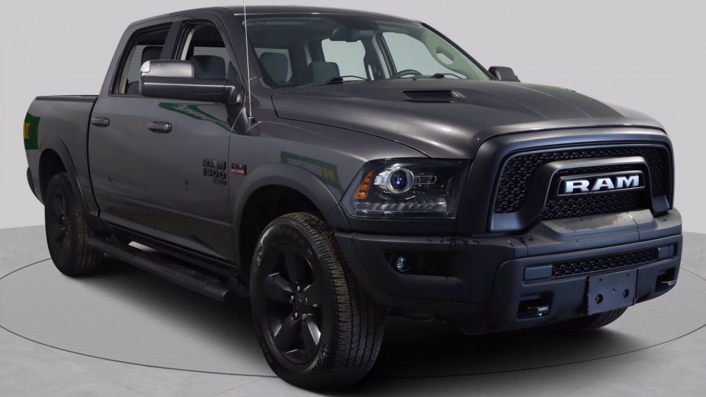 2019 Ram 1500 WARLOCK 4X4 AUTO A/C MAGS CAM RECUL BLUETOOTH #0