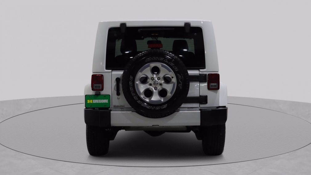 2015 Jeep Wrangler Sahara AWD AUTO A/C GR ELECT MAGS CUIR TOIT BLUETO #6