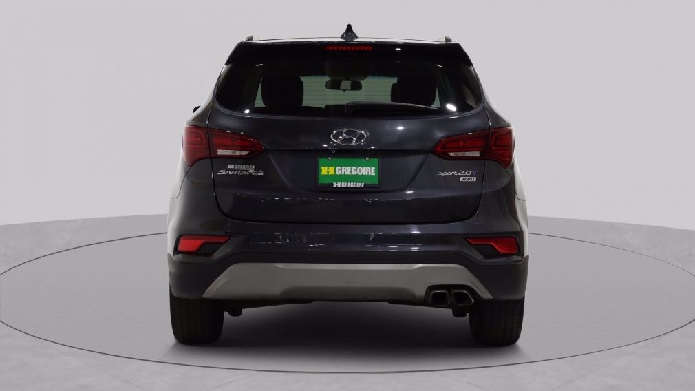 2017 Hyundai Santa Fe SE AWD AUTO A/C GR ELECT MAGS CUIR TOIT CAMERA BLU #5