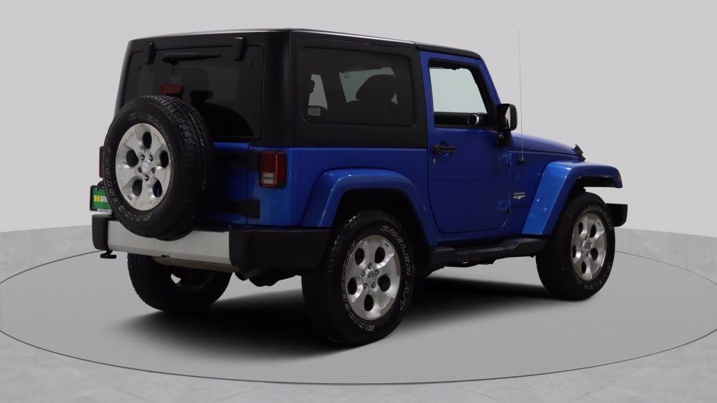 2015 Jeep Wrangler Sahara AWD AUTO A/C GR ELECT MAGS TOIT BLUETOOTH #7