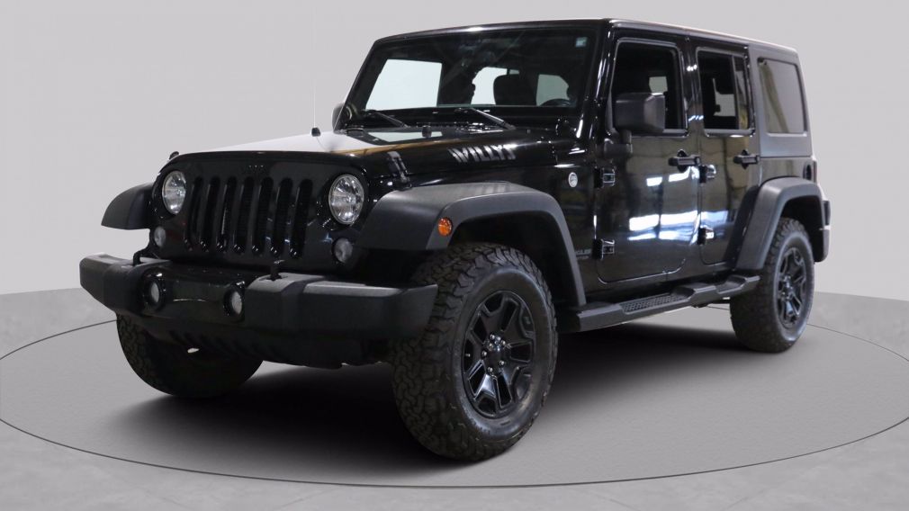 2016 Jeep Wrangler Unlimited Willys Wheeler AUTO AC GR ELECT MAGS BLUETOOTH #3