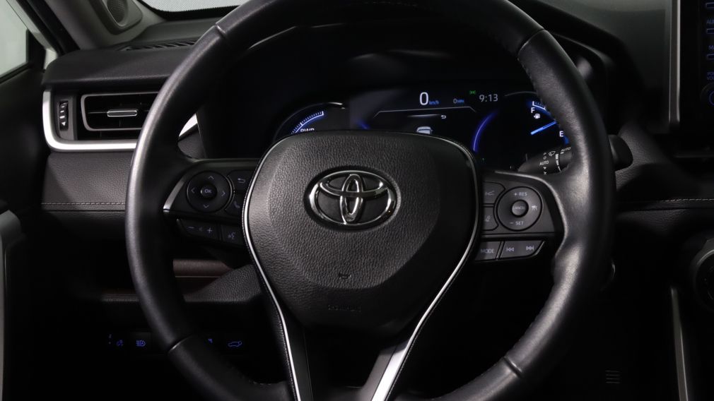 2019 Toyota Rav 4 HYBRID LIMITED AWD A/C CUIR TOIT NAV MAGS CAM RECU #18