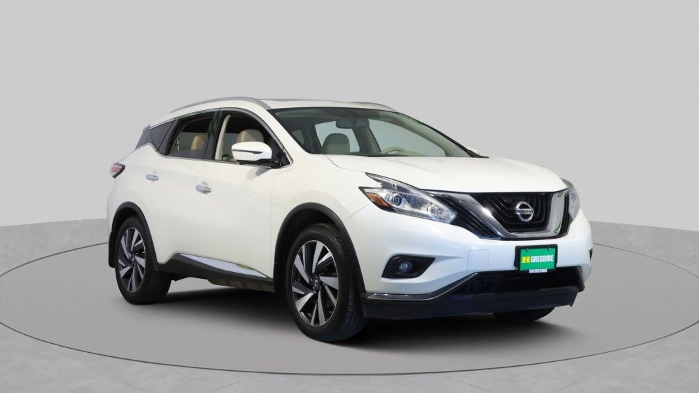 2017 Nissan Murano PLATINUM AUTO A/C CUIR TOIT NAV MAGS CAM RECUL #0