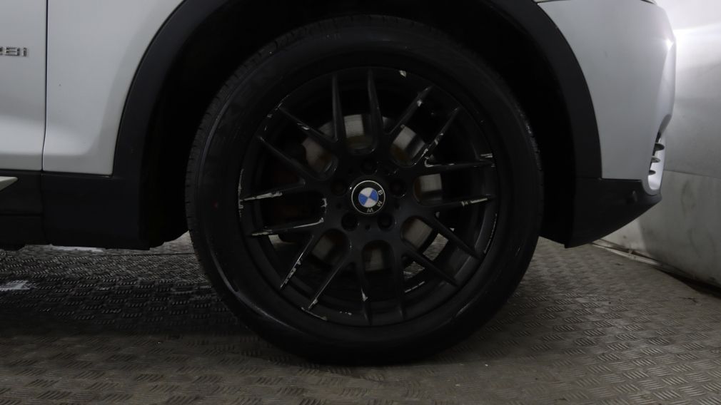 2017 BMW X3 AWD A/C CUIR TOIT MAGS CAM RECUL BLUETOOTH #29