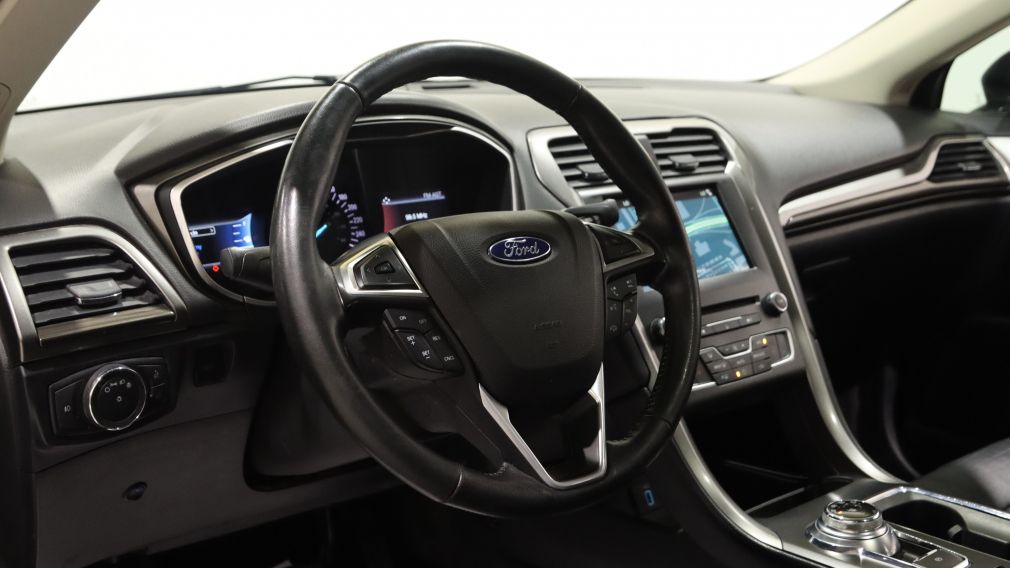 2017 Ford Fusion SE AWD AUTO A/C GR ELECT MAGS CUIR TOIT CAMERA BLU #9