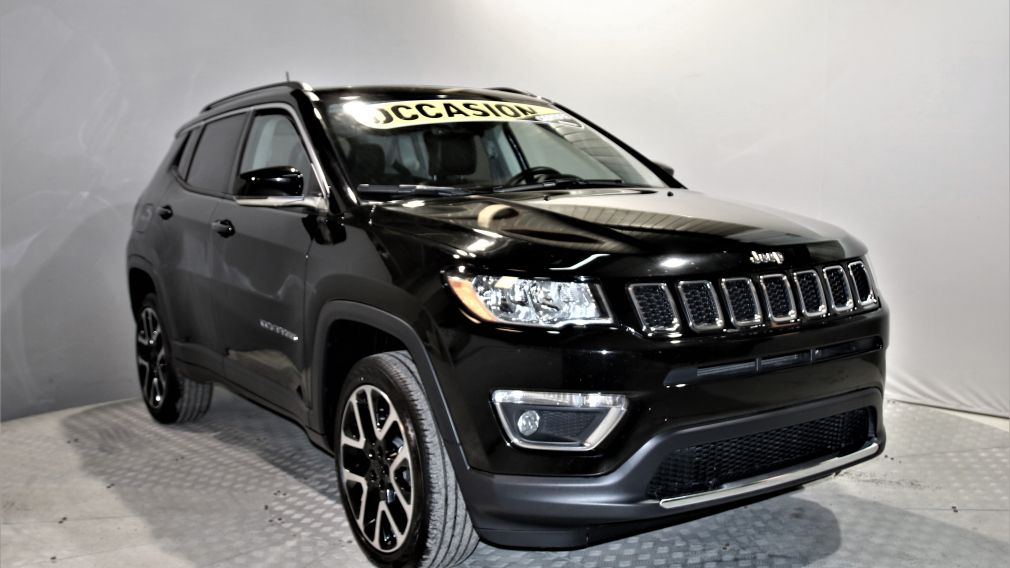 2018 Jeep Compass Limited 4X4 TOIT NAV CUIR CAM BANCS CHAUFFANTS #0