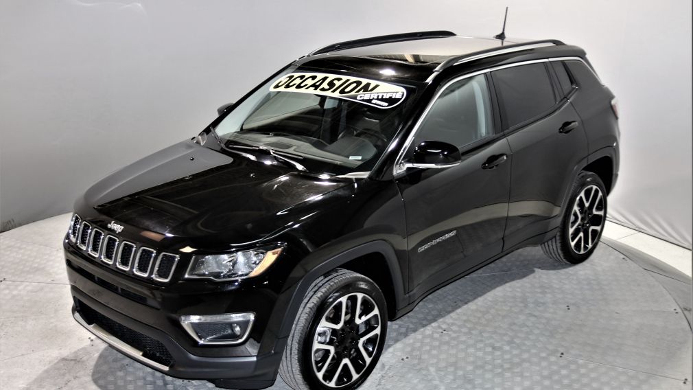 2018 Jeep Compass Limited 4X4 TOIT NAV CUIR CAM BANCS CHAUFFANTS #4