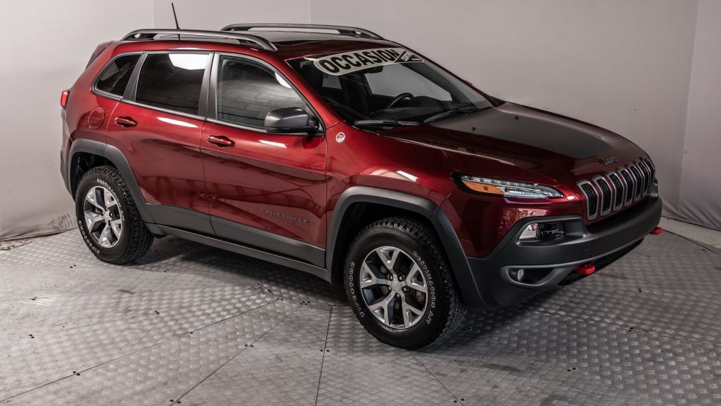 2018 Jeep Cherokee Trailhawk Leather Plus toit 4x4 #0