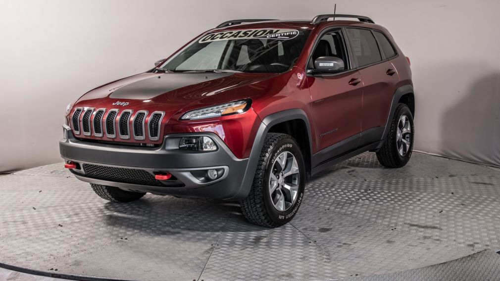 2018 Jeep Cherokee Trailhawk Leather Plus toit 4x4 #6