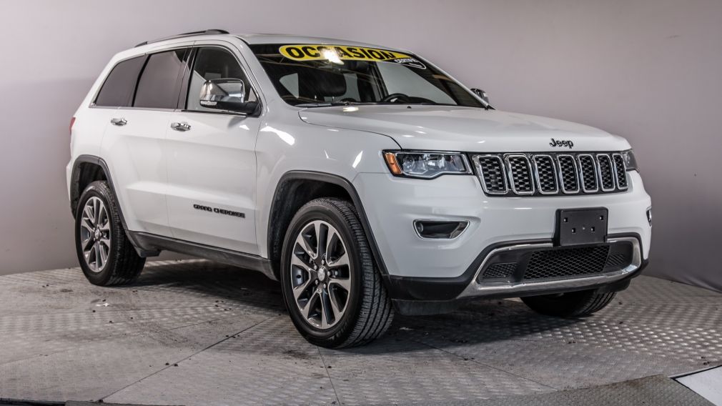 2018 Jeep Grand Cherokee Limited 4X4 TOIT NAV BANC CHAUFFANTS MAGS VOLANT C #1