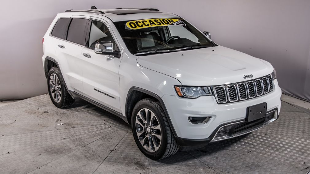 2018 Jeep Grand Cherokee Limited 4X4 TOIT NAV BANC CHAUFFANTS MAGS VOLANT C #0