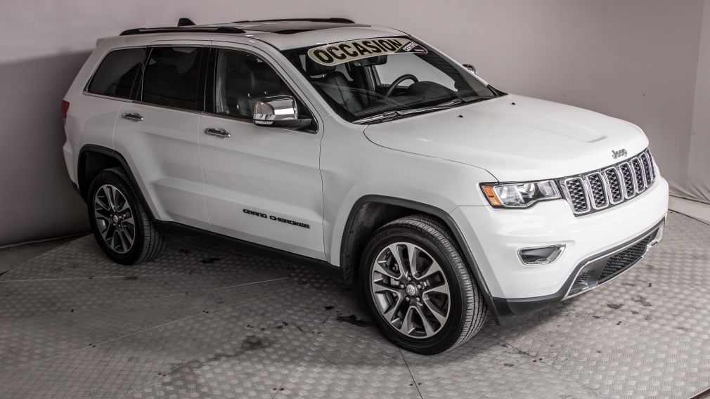 2018 Jeep Grand Cherokee Limited TOIT CUIR NAV 4X4 #0