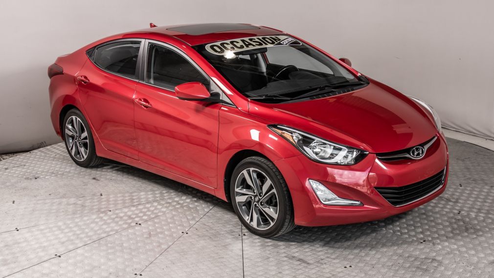 2016 Hyundai Elantra GLS AUT A/C MAGS CAMERA TOIT BLUETOOTH GR ELECTRIQ #0