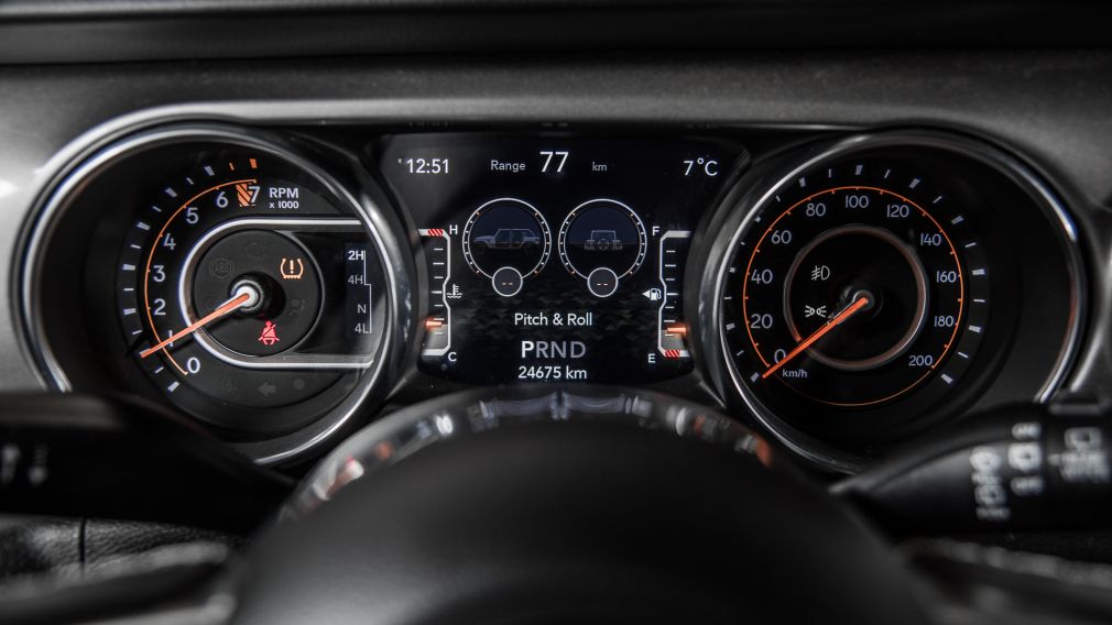 2019 Jeep Wrangler Unlimited Sahara 4x4 toit dur bluetooth #17