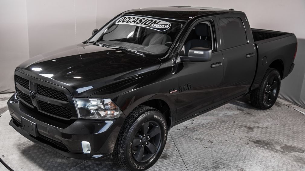 2018 Ram 1500 Black Express 4X4 HEMI GROUPE REMORQUAGE MAGS 20 P #3