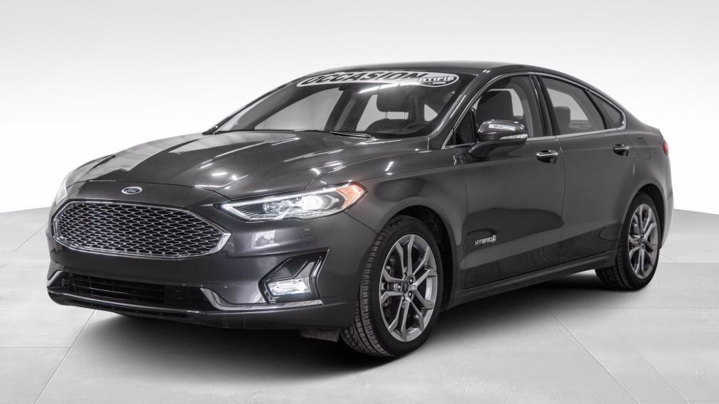 2019 Ford Fusion Titanium HYBRID CUIR TOIT NAVIGATION BANCS CHAUFFA #2