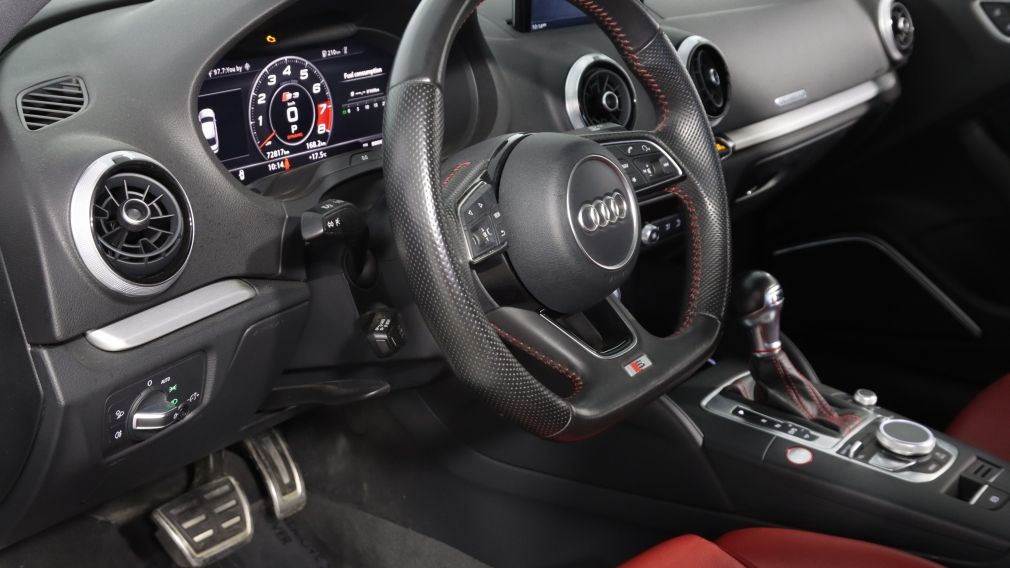 2017 Audi S3 2.0T AUTO A/C CUIR TOIT NAV MAGS CAM RECUL BLUETOO #9