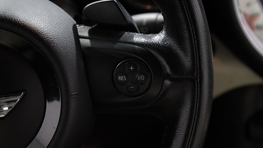 2011 Mini Cooper S AUTO A/C CUIR TOIT MAGS BLUETOOTH #12