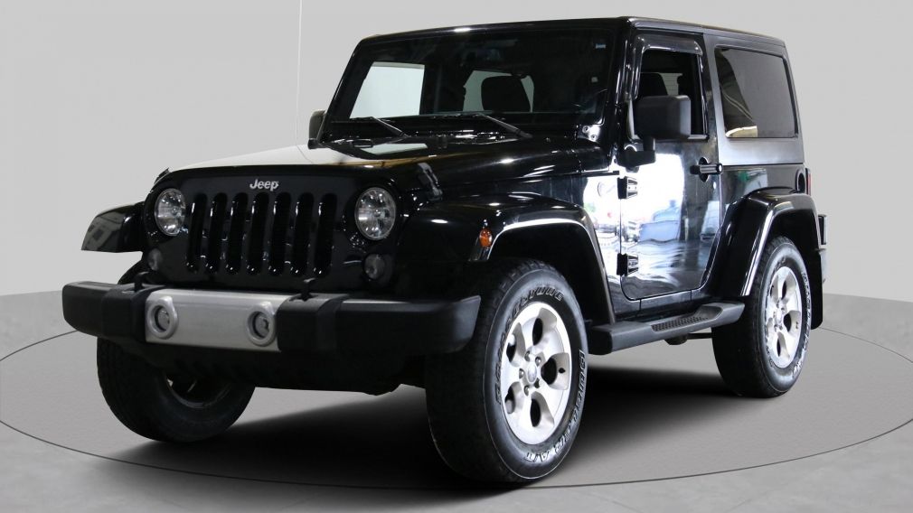 2015 Jeep Wrangler Sahara 4x4 AUTO AC GR ELEC MAGS TOIT DURE #3