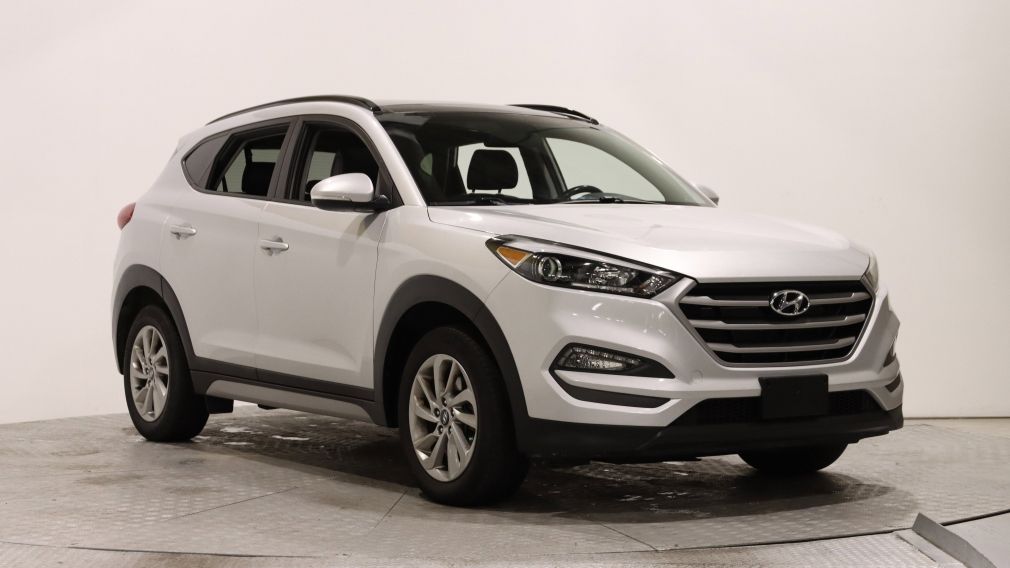 2018 Hyundai Tucson SE AWD AUTO A/C GR ELECT MAGS CUIR TOIT CAMERA BLU #0