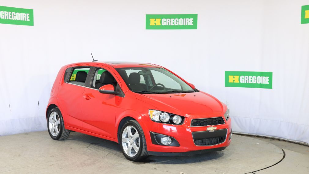 2016 Chevrolet Sonic LT AUTO A/C TOIT GR ELECT MAGS CAM RECUL BLUETOOTH #0