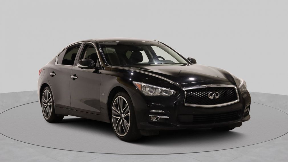 2015 Infiniti Q50 Sport AWD AUTO A/C GR ELECT MAGS CUIR TOIT CAMERA #0