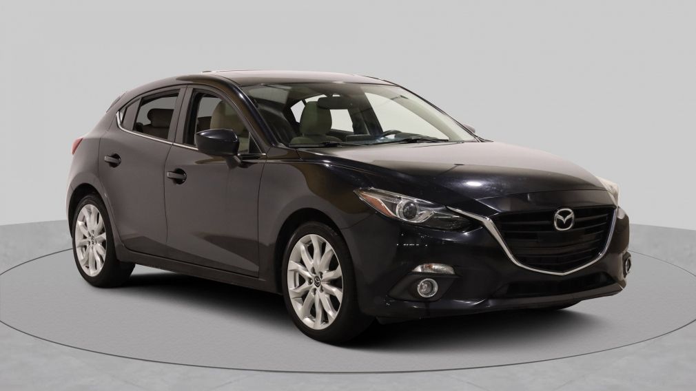 2015 Mazda 3 GT AUTO A/C CUIR TOIT MAGS BLUETOOTH CAM RECUL #0