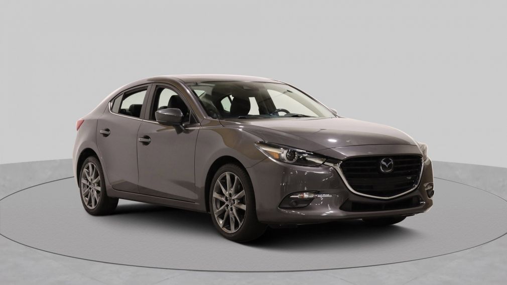 2018 Mazda 3 GT,A/C,GR ELECT,CUIT, TOIT, MAGS, CAMERA DE RECUL, #0