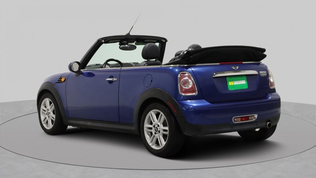 2013 Mini Cooper BASE CONVERTIBLE SIÈGES CHAUFFANTS BLUETOOTH #5