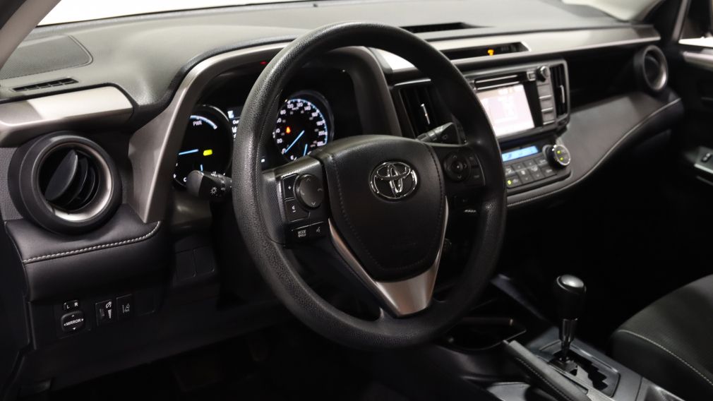 2017 Toyota RAV4 Hybrid LE+,AWD,AUTO,A/C, GR ELECT,MAGS,CANERA DE RECUL,BL #9
