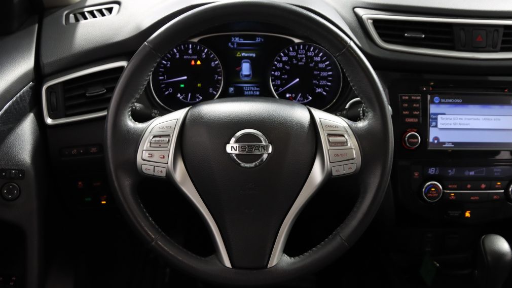 2015 Nissan Rogue SL AWD CUIR NAV TOIT MAGS CAM RECUL BLUETOOTH #19