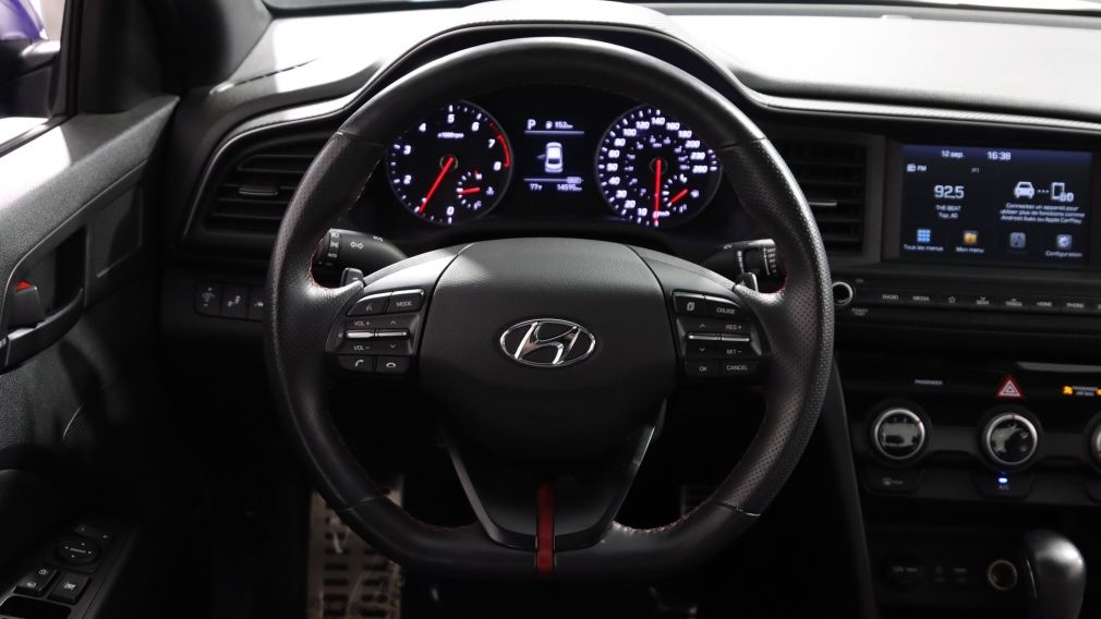 2019 Hyundai Elantra SPORT AUTO A/C CUIR TOIT MAGS CAM RECUL BLUETOOTH #17