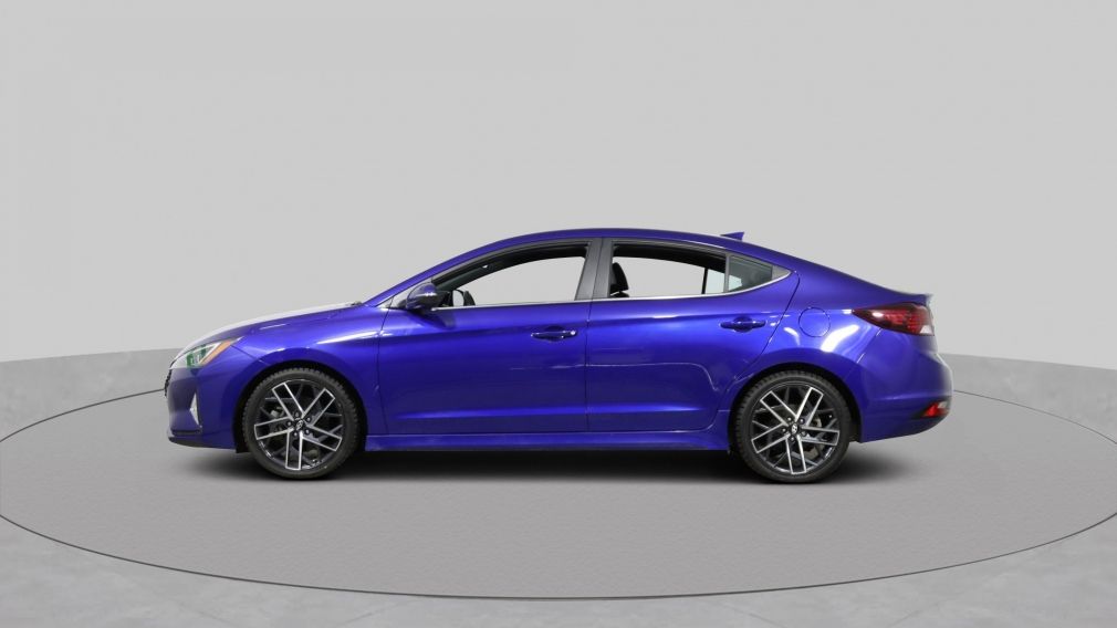 2019 Hyundai Elantra SPORT AUTO A/C CUIR TOIT MAGS CAM RECUL BLUETOOTH #4